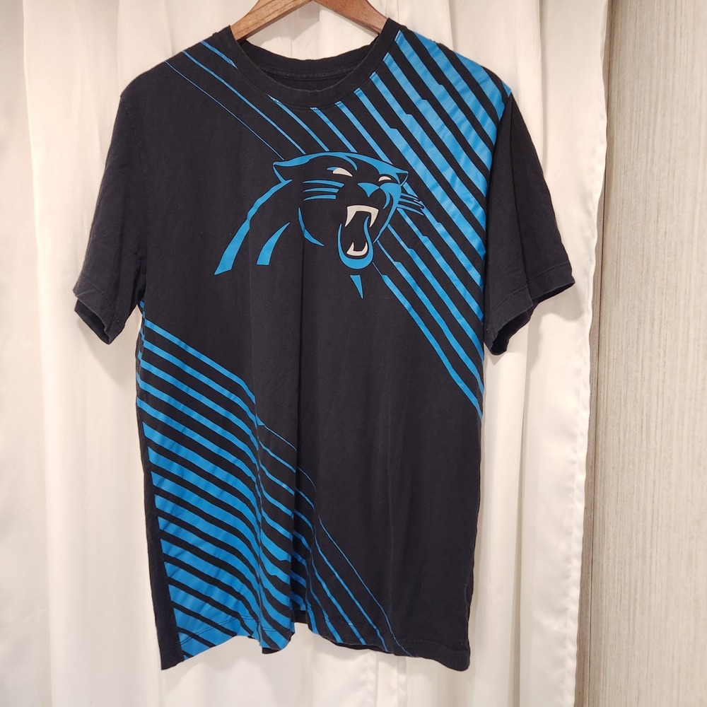 Carolina Panthers Nike Large Black Yard Line‎ Fashion Asbury T Shirt